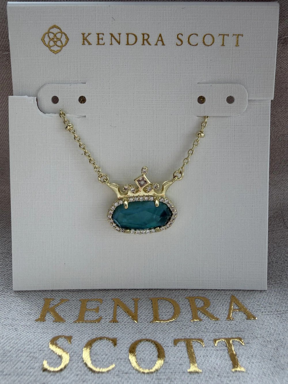 Kendra Scott Princess Elisa Crown Necklace